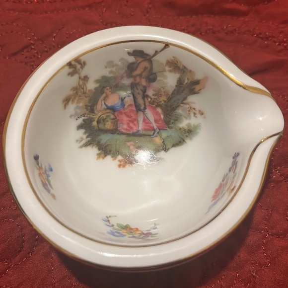 Porcelain de Paris France Made for Kramer Porcelain Mortar and Pestle Vintage - Picture 5 of 6